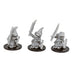 Dnd miniature set of Kobold Swordsman 3D Printed unpainted figures for tabletop wargaming-Miniature-Duncan Shadow- GriffonCo Shoppe