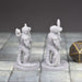 Dnd miniature set of Lizardmen 3D Printed unpainted figures for tabletop wargaming-Miniature-Fat Dragon Games- GriffonCo Shoppe