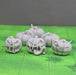Dnd miniature set of Pumpkins Mimics 3D Printed unpainted figures for tabletop wargaming-Miniature-Duncan Shadow- GriffonCo Shoppe