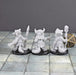 Dnd miniature set of Racoon Druids 3D Printed unpainted figures for tabletop wargaming-Miniature-Duncan Shadow- GriffonCo Shoppe