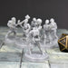 Dnd miniature set of Skeleton (6) 3D Printed unpainted figures for tabletop wargaming-Miniature-Brite Minis- GriffonCo Shoppe