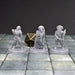 Dnd miniature set of Zombies 3D Printed unpainted figures for tabletop wargaming-Miniature-Brite Minis- GriffonCo Shoppe