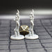 Dnd miniatures set of Alien Guards unpainted minis for tabletop wargaming-Miniature-EC3D- GriffonCo Shoppe