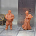 Dnd miniatures set of Barman & Barmaid unpainted minis for tabletop wargaming-Miniature-Vae Victis- GriffonCo Shoppe