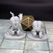 Dnd miniatures set of Brain Dogs 3D Printed unpainted figures for tabletop wargaming-Miniature-EC3D- GriffonCo Shoppe
