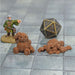 Dnd miniatures set of Clod Casualties unpainted minis for tabletop wargaming-Miniature-Ill Gotten Games- GriffonCo Shoppe