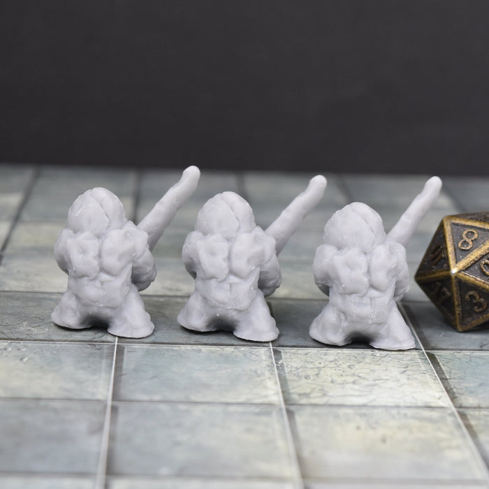 Dnd miniatures set of Clod Greatswords unpainted minis for tabletop wargaming-Miniature-Ill Gotten Games- GriffonCo Shoppe