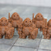 Dnd miniatures set of Clod Soldiers unpainted minis for tabletop wargaming-Miniature-Ill Gotten Games- GriffonCo Shoppe