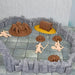 Dnd miniatures set of Dead Adventurers 3D Printed unpainted figures for tabletop wargaming-Miniature-EC3D- GriffonCo Shoppe