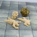 Dnd miniatures set of Dead Guards 3D Printed unpainted figures for tabletop wargaming-Miniature-Duncan Shadow- GriffonCo Shoppe