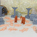 Dnd miniatures set of Dead Villagers 3D Printed unpainted figures for tabletop wargaming-Miniature-EC3D- GriffonCo Shoppe