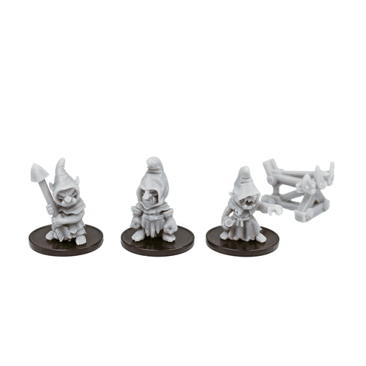 Dnd miniatures set of Goblin Ballista Crew unpainted minis for tabletop wargaming-Miniature-Duncan Shadow- GriffonCo Shoppe