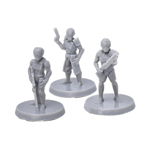 Dnd miniatures set of Harmony Alliance Patrol unpainted minis for tabletop wargaming-Miniature-EC3D- GriffonCo Shoppe