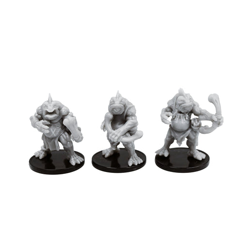 Dnd miniatures set of Koa Fishfolk with Bows unpainted minis for tabletop wargaming-Miniature-Duncan Shadow- GriffonCo Shoppe