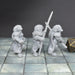 Dnd miniatures set of Lionfolk Knights unpainted minis for tabletop wargaming-Miniature-Duncan Shadow- GriffonCo Shoppe