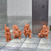 Dnd miniatures set of Pirate Crews 3D Printed unpainted figures for tabletop wargaming-Miniature-EC3D- GriffonCo Shoppe