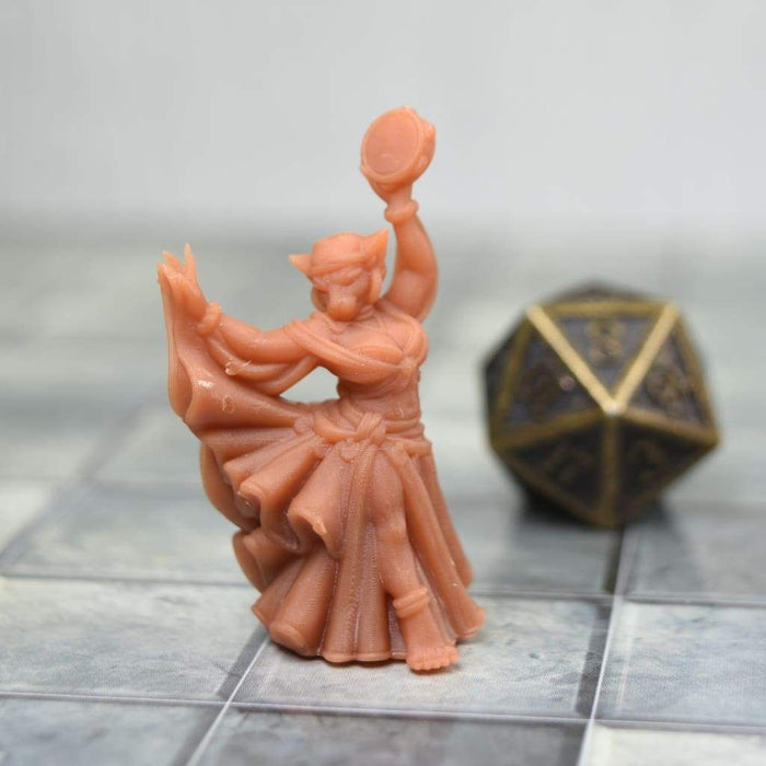 Dnd miniatures set of Traveling Bards 3D Printed unpainted figures for tabletop wargaming-Miniature-Vae Victis- GriffonCo Shoppe