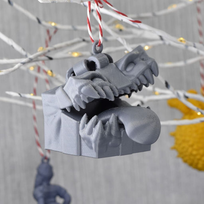Dungeons and Dragons Mimi the Mimic Ornament-Ornament-GriffonCo Minis- GriffonCo Shoppe