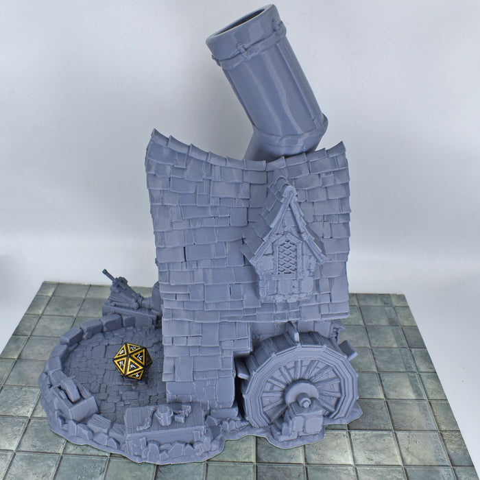 Dwarven House dnd dice tower is 3D printed -Accessories-Arbiter- GriffonCo Shoppe