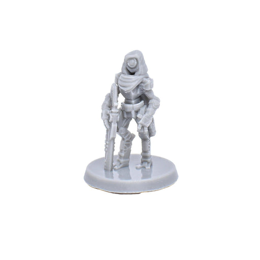 Miniature dnd figures Android Assassin 3D printed for tabletop wargames and miniatures-Miniature-EC3D- GriffonCo Shoppe