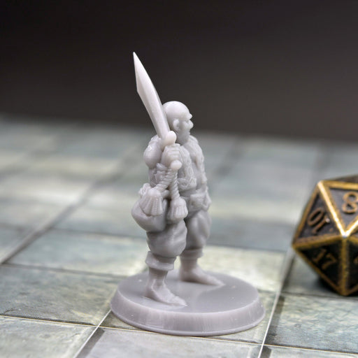 Miniature dnd figures Arabian Guard 3D printed for tabletop wargames and miniatures-Miniature-Brite Minis- GriffonCo Shoppe