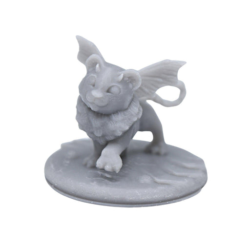 Miniature dnd figures Baby Manticore 3D printed for tabletop wargames and miniatures-Miniature-Mia Kay- GriffonCo Shoppe