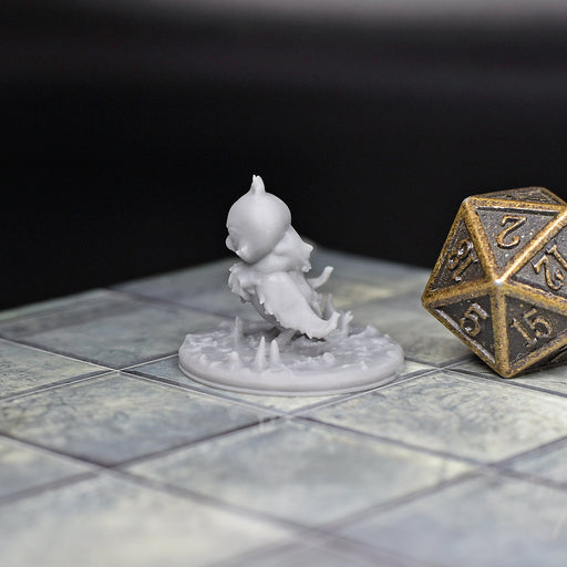 Miniature dnd figures Baby Phoenix 3D printed for tabletop wargames and miniatures-Miniature-Mia Kay- GriffonCo Shoppe