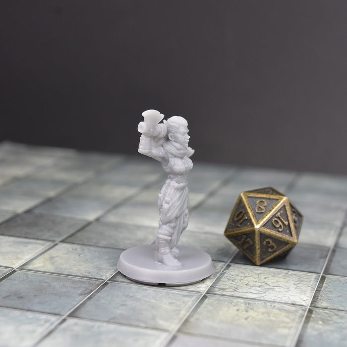 Miniature dnd figures Bandit with Axe 3D printed for tabletop wargames and miniatures-Miniature-EC3D- GriffonCo Shoppe