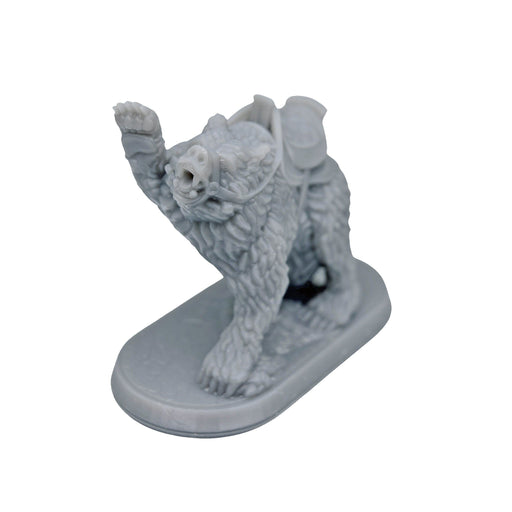 Miniature dnd figures Bear Mount 3D printed for tabletop wargames and miniatures-Miniature-Brite Minis- GriffonCo Shoppe