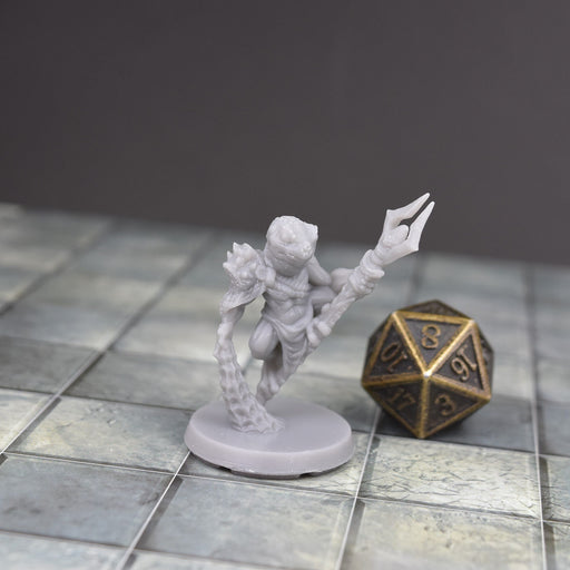 Miniature dnd figures Bullywug Ranger 3D printed for tabletop wargames and miniatures-Miniature-EC3D- GriffonCo Shoppe