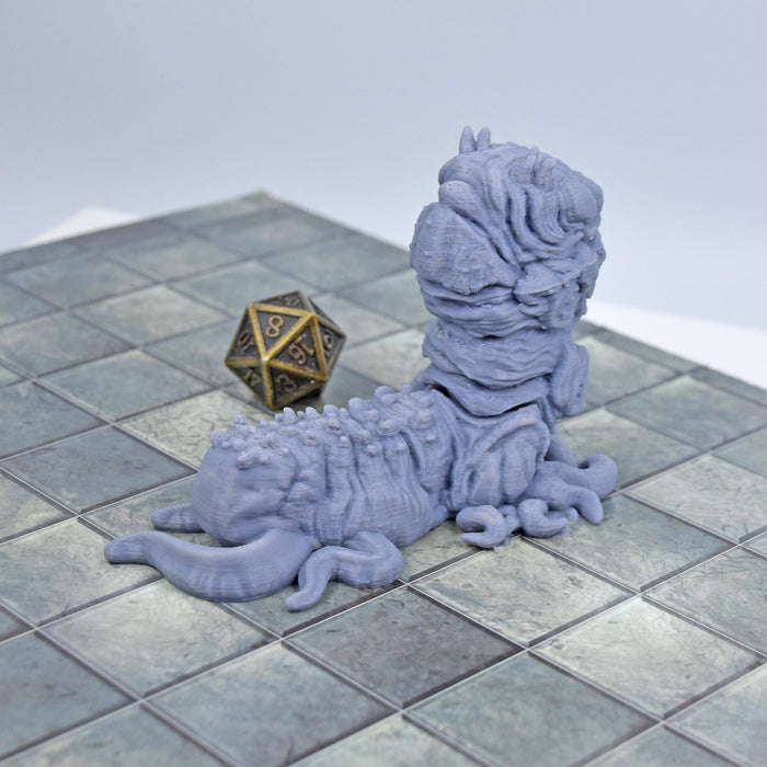 Miniature dnd figures Carrion Crawler 3D printed for tabletop wargames and miniatures-Miniature-Duncan Shadow- GriffonCo Shoppe