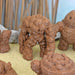 Miniature dnd figures Clod Elemental 3D printed for tabletop wargames and miniatures-Miniature-Ill Gotten Games- GriffonCo Shoppe