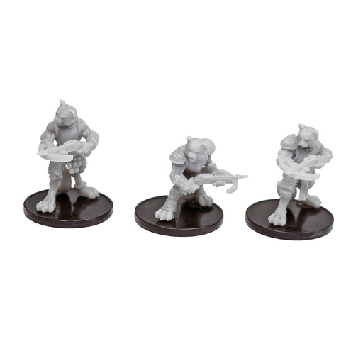 Miniature dnd figures Crossbow Catfolk Set 3D printed for tabletop wargames and miniatures-Miniature-Duncan Shadow- GriffonCo Shoppe
