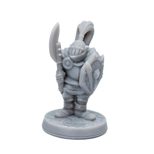 Miniature dnd figures Dark Warrior Guard 3D printed for tabletop wargames and miniatures-Miniature-Brite Minis- GriffonCo Shoppe