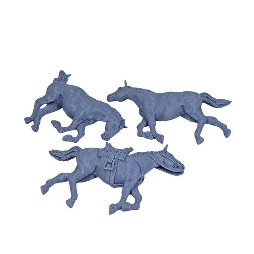 Miniature dnd figures Dead Horses 3D printed for tabletop wargames and miniatures-Miniature-Vae Victis- GriffonCo Shoppe