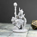 Miniature dnd figures Demonkin Female with Staff 3D printed for tabletop wargames and miniatures-Miniature-Arbiter- GriffonCo Shoppe