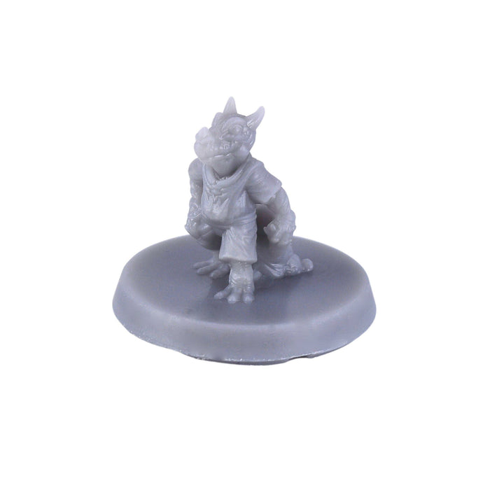 Miniature dnd figures Dragonborn Youngling 3D printed for tabletop wargames and miniatures-Miniature-EC3D- GriffonCo Shoppe