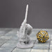 Miniature dnd figures Dwarf Charging Polearm 3D printed for tabletop wargames and miniatures-Miniature-Arbiter- GriffonCo Shoppe