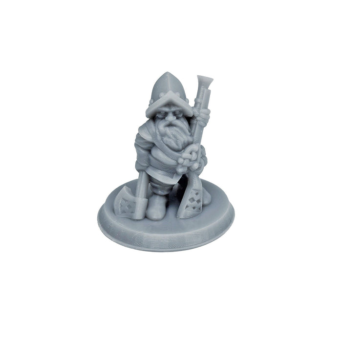 Miniature dnd figures Dwarf Rifleman 3D printed for tabletop wargames and miniatures-Miniature-Brite Minis- GriffonCo Shoppe