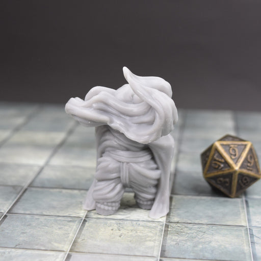 Miniature dnd figures Elephantfolk Priestess 3D printed for tabletop wargames and miniatures-Miniature-Lost Adventures- GriffonCo Shoppe