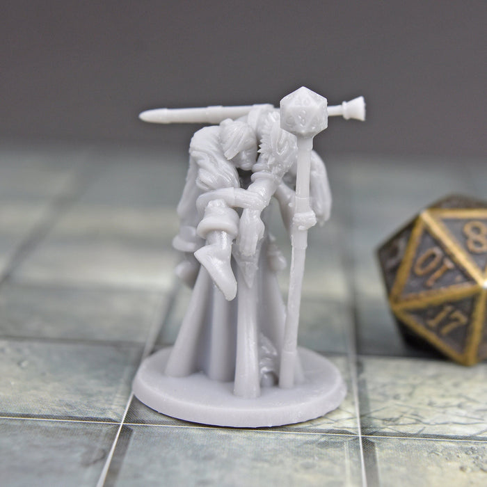 Miniature dnd figures Fabled 3D printed for tabletop wargames and miniatures-Miniature-GriffonCo Minis- GriffonCo Shoppe