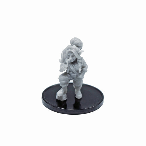Miniature dnd figures Female Goblin Demolitionist 3D printed for tabletop wargames and miniatures-Miniature-Vae Victis- GriffonCo Shoppe