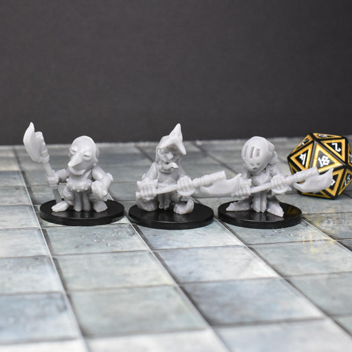 Miniature dnd figures Goblin Heavy - Axe 3D printed for tabletop wargames and miniatures-Miniature-Duncan Shadow- GriffonCo Shoppe