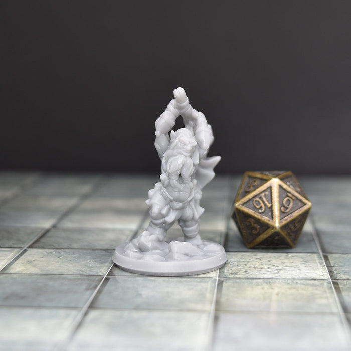 Miniature dnd figures Goblin with Hammer 3D printed for tabletop wargames and miniatures-Miniature-Arbiter- GriffonCo Shoppe