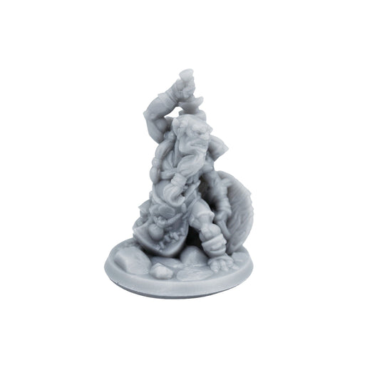 Miniature dnd figures Goblin with Shield 3D printed for tabletop wargames and miniatures-Miniature-Arbiter- GriffonCo Shoppe