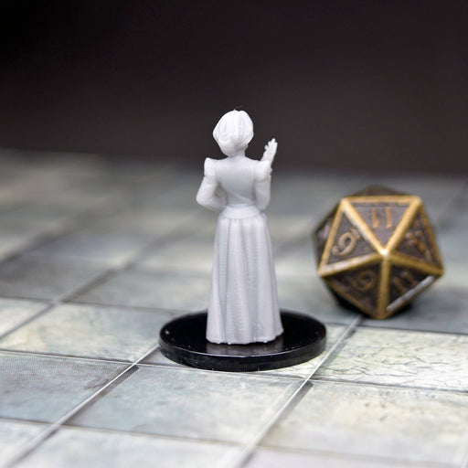 Miniature dnd figures Headmistress 3D printed for tabletop wargames and miniatures-Miniature-Vae Victis- GriffonCo Shoppe