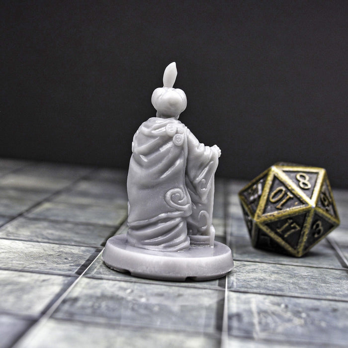 Miniature dnd figures Human Alchemist 3D printed for tabletop wargames and miniatures-Miniature-EC3D- GriffonCo Shoppe