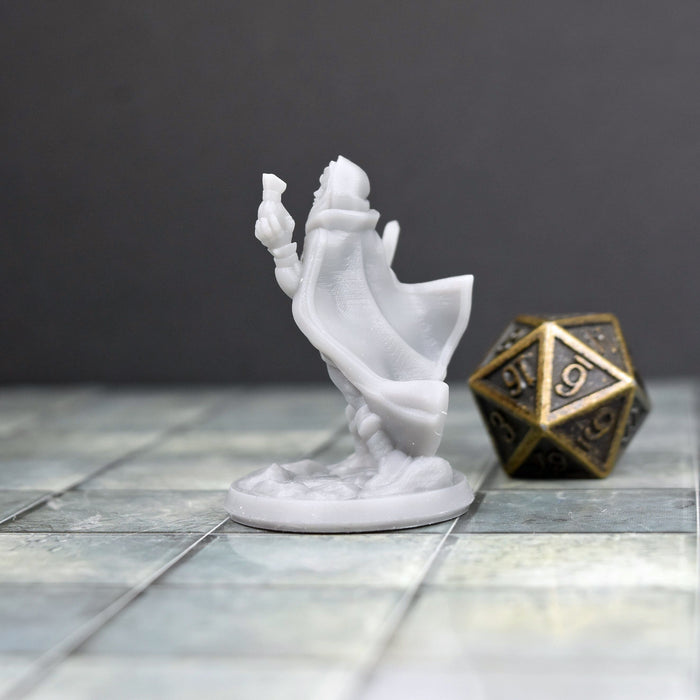 Miniature dnd figures Human Female Rogue with Coinpurse 3D printed for tabletop wargames and miniatures-Miniature-Arbiter- GriffonCo Shoppe