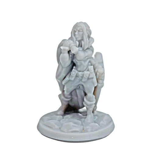 Miniature dnd figures Human Female Rogue with Sack 3D printed for tabletop wargames and miniatures-Miniature-Arbiter- GriffonCo Shoppe