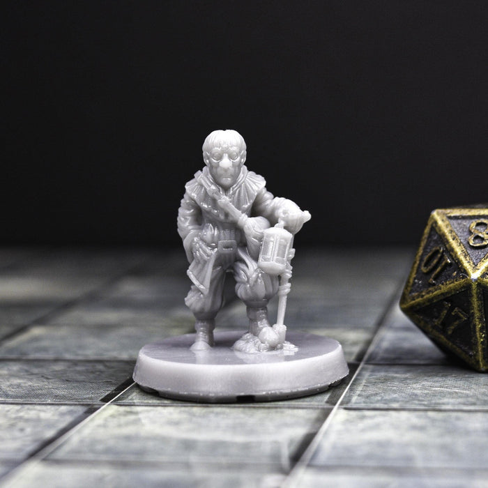 Miniature dnd figures Human Gravedigger 3D printed for tabletop wargames and miniatures-Miniature-EC3D- GriffonCo Shoppe